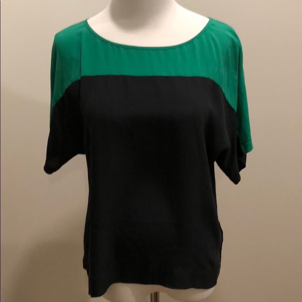 French connection silk top